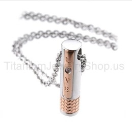 Love Titanium Lovers Pendants