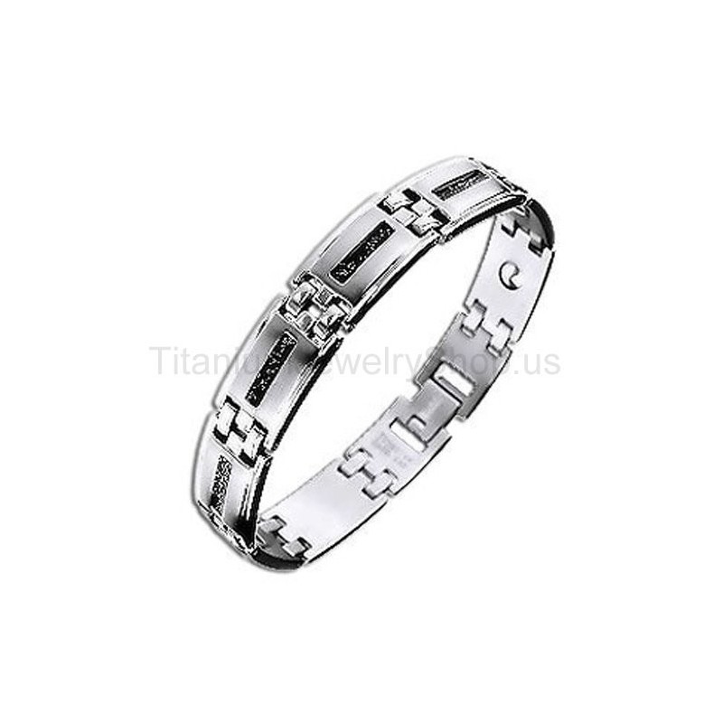 8 Inches Titanium Bracelet