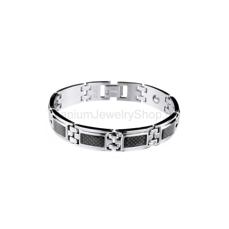 8 Inches Titanium Bracelet