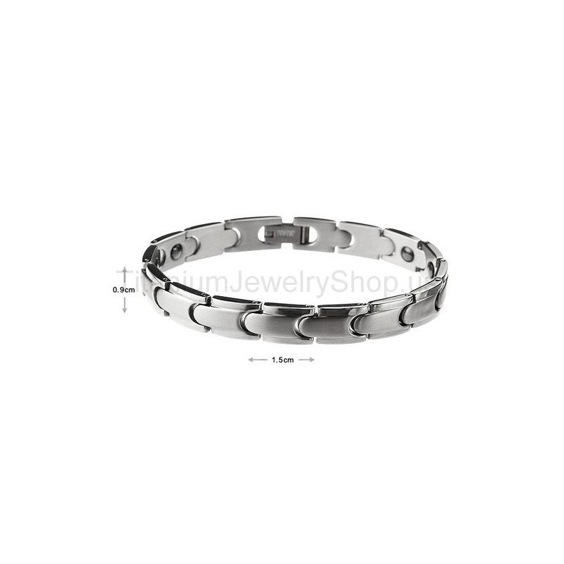 7 Inches Titanium Bracelet