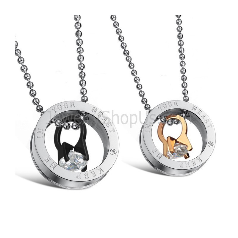 Titanium Black And Rose Gold Octopus Lovers Pendants With Rhinestone And Free Chains C698 Titanium Black And Rose Gold Octopus Lovers Pendants With Rhinestone And Free Chains C698