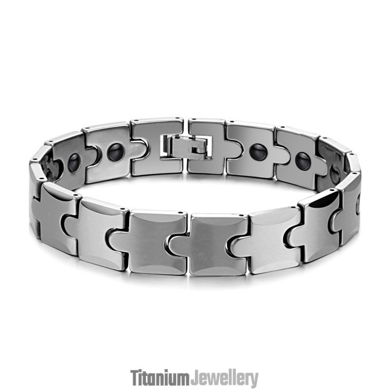 Tungsten Wheat Link Magnetic Energy Health Bracelet C440 Tungsten Wheat Link Magnetic Energy Health Bracelet C440