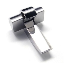 Cool Man Shining 4 Parts Cross Rotatable Titanium Pendant Gift