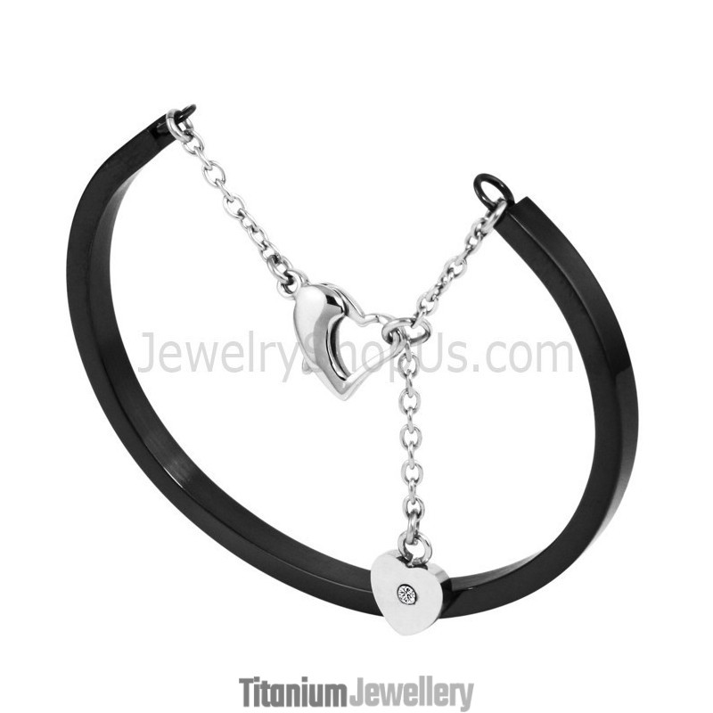Tatanium Bangle Adjustable (Black, Silver, Rose Gold) Bg810 Tatanium Bangle Adjustable (Black, Silver, Rose Gold) Bg810