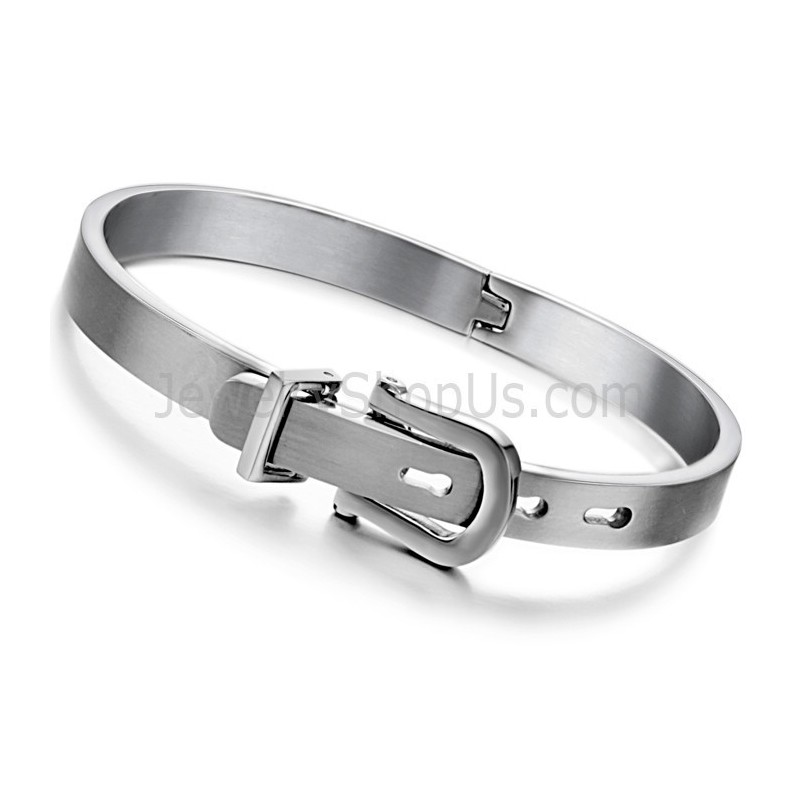 Tatanium Belt Bangle With Adjustable Length C969 Tatanium Belt Bangle With Adjustable Length C969