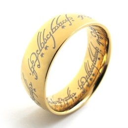 Gold Lord Titanium Ring