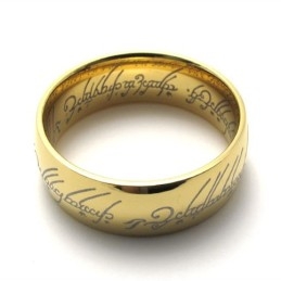 Gold Lord Titanium Ring