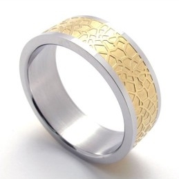 Gold Titanium Ring
