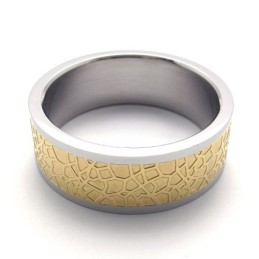 Gold Titanium Ring