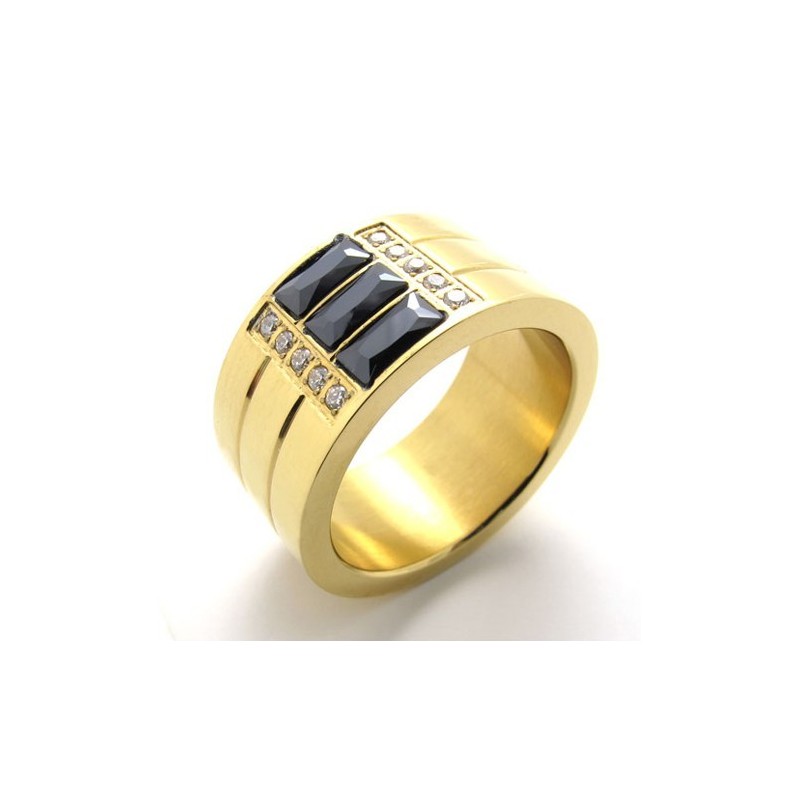 Gold Titanium Ring