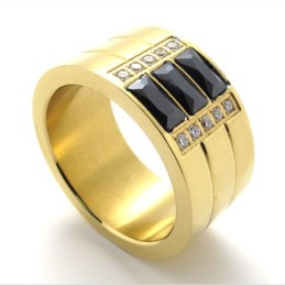 Gold Titanium Ring