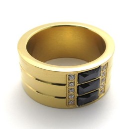 Gold Titanium Ring