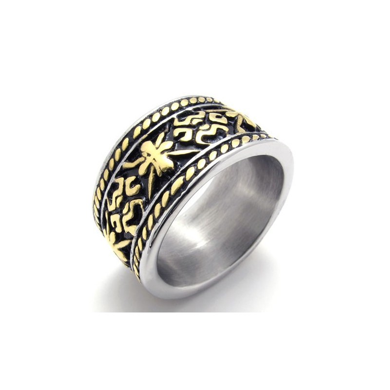 Gold Vintage Titanium Ring Gold Vintage Titanium Ring