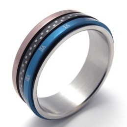 Colored Titanium Ring