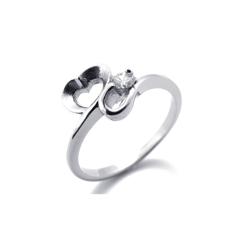 Diamond WoMen's Titanium Ring Diamond WoMen's Titanium Ring