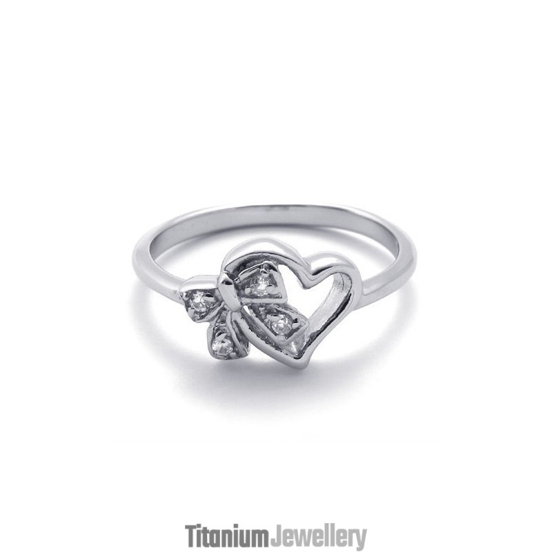 Diamond Titanium Ring For Women Diamond Titanium Ring For Women