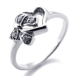 Diamond Titanium Ring For Women