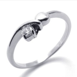 Diamond Titanium Ring