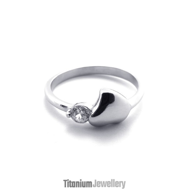 Diamond Titanium Ring For Women Diamond Titanium Ring For Women