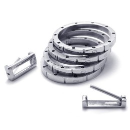 Puzzle Titanium Ring