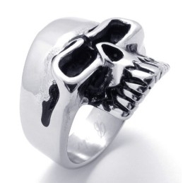 Skull Titanium Ring