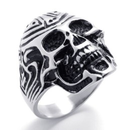 Skull Titanium Ring