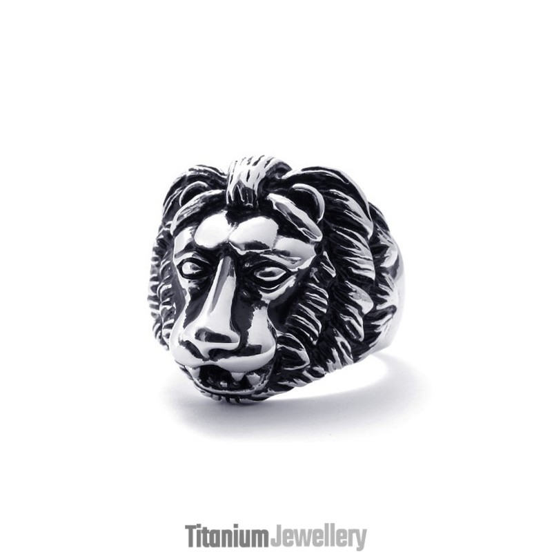 Lion Titanium Ring Lion Titanium Ring