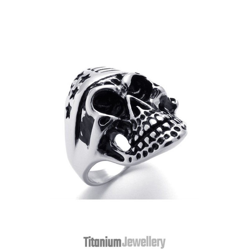 Skull Titanium Ring Skull Titanium Ring