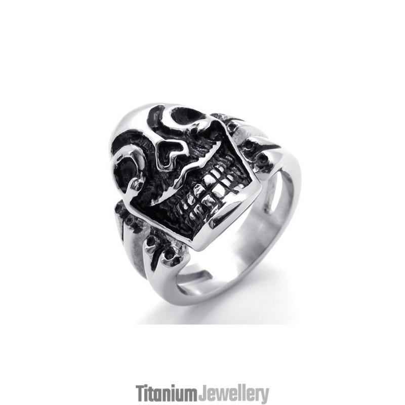 Skull Titanium Ring Skull Titanium Ring