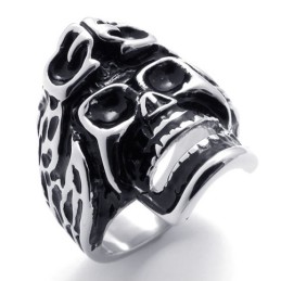 Skull Titanium Ring