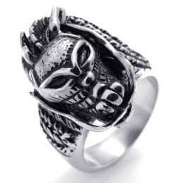Skull Titanium Ring