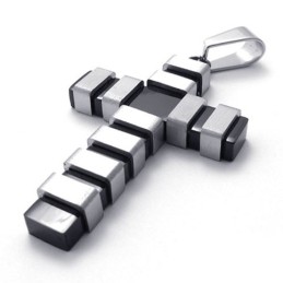 Black Titanium Cross Pendant