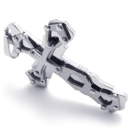 Gold Titanium Cross Pendant