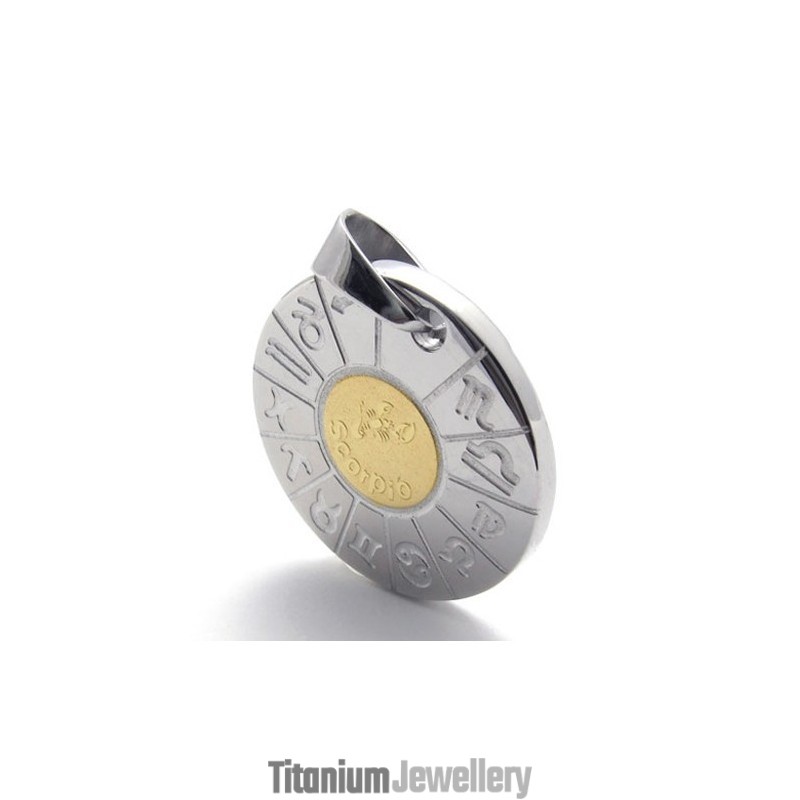 Scorpio Titanium Pendant Scorpio Titanium Pendant