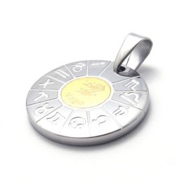 Virgo Titanium Pendant