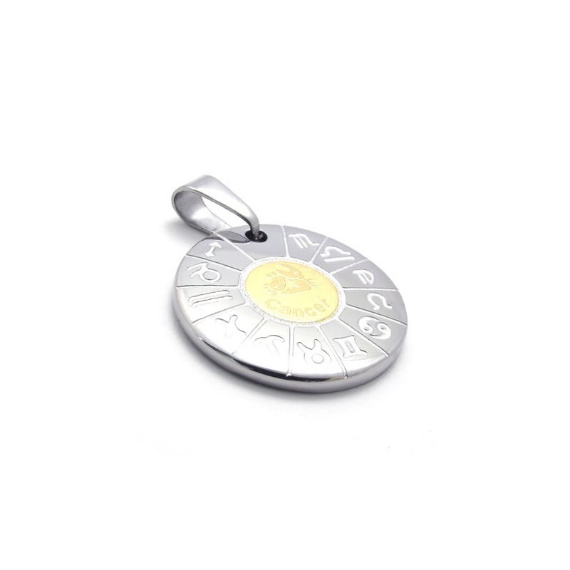 Cancer Titanium Pendant