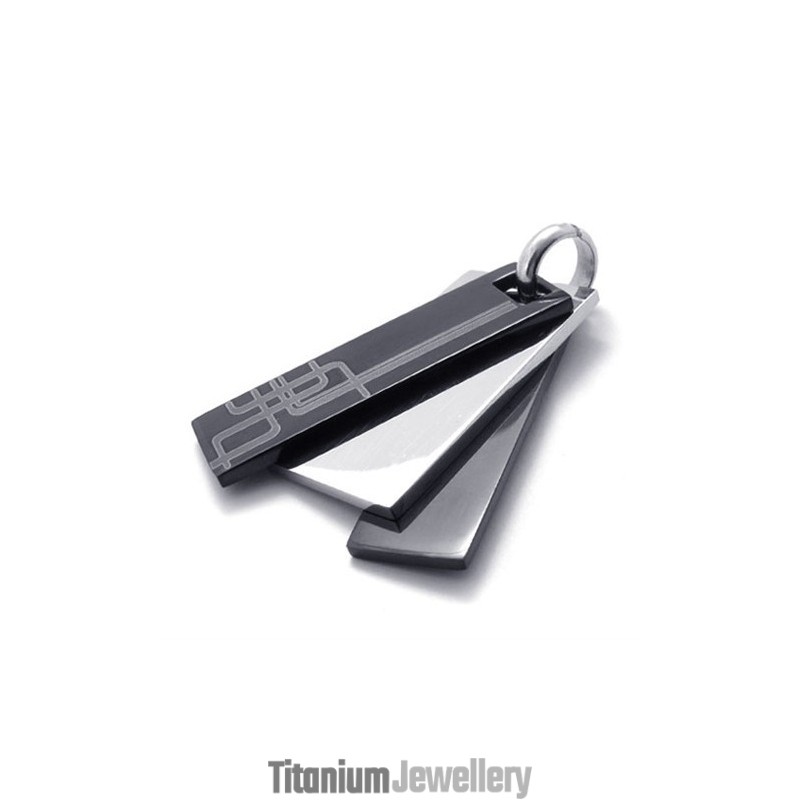 Black Titanium Pendant Black Titanium Pendant