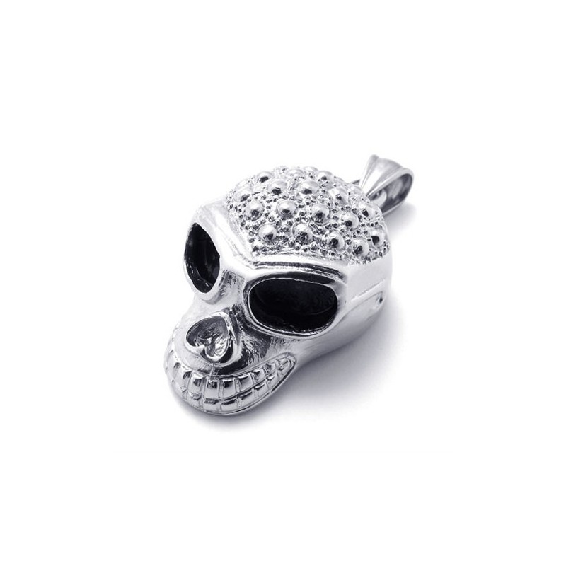 Skull Mask Titanium Pendant Skull Mask Titanium Pendant