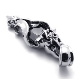 Black Diamond Titanium Pendant