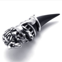 Black Horn Titanium Pendant