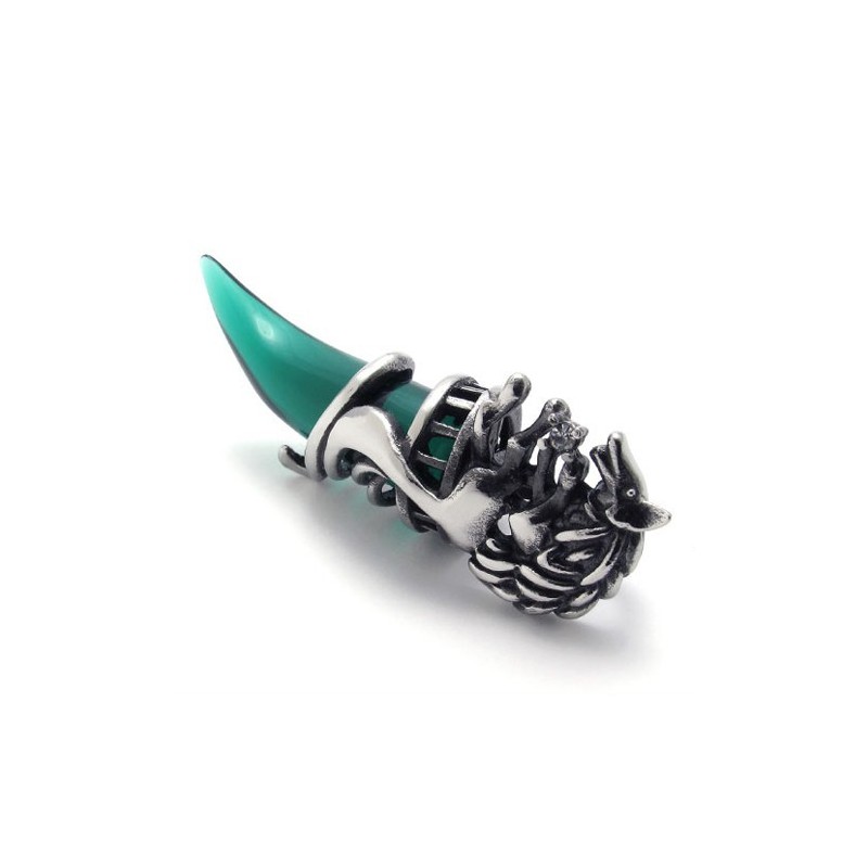 Green Horn Titanium Pendant Green Horn Titanium Pendant