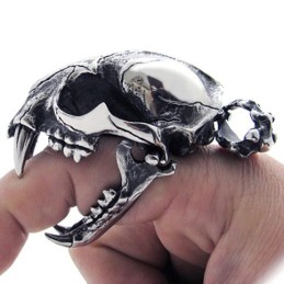 Dinosaur Skull Titanium Pendant