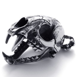 Dinosaur Skull Titanium Pendant