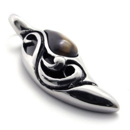 Gem Titanium Pendant