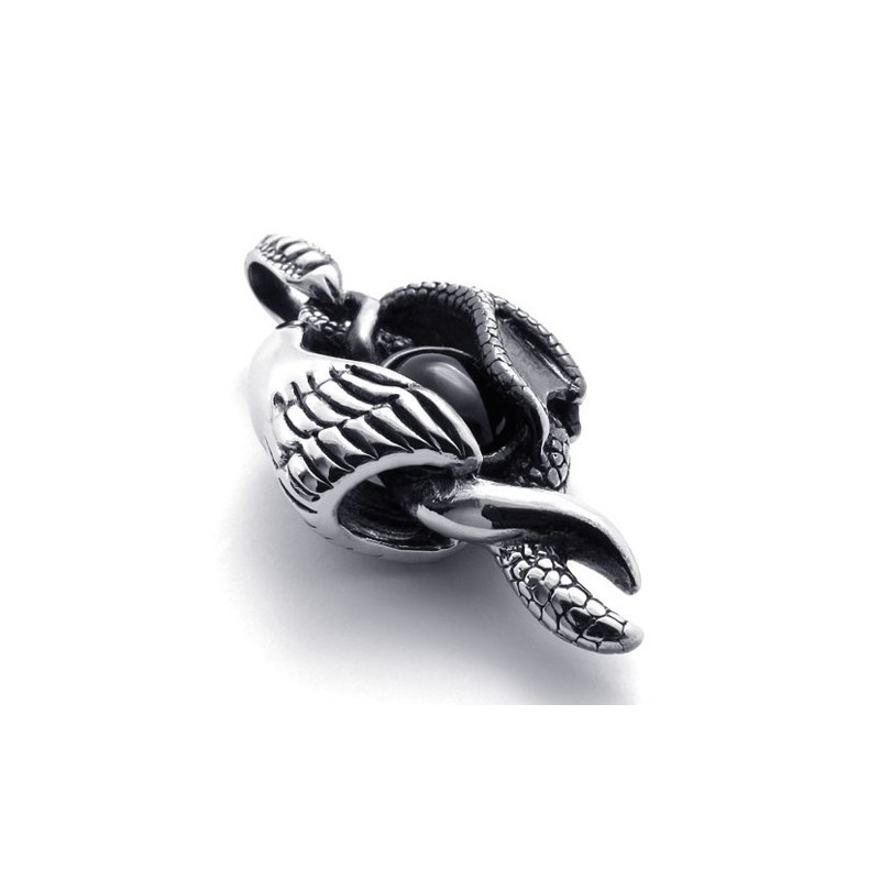 Wing Claw Gem Titanium Pendant Wing Claw Gem Titanium Pendant