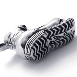 Broken Shoe Titanium Pendant