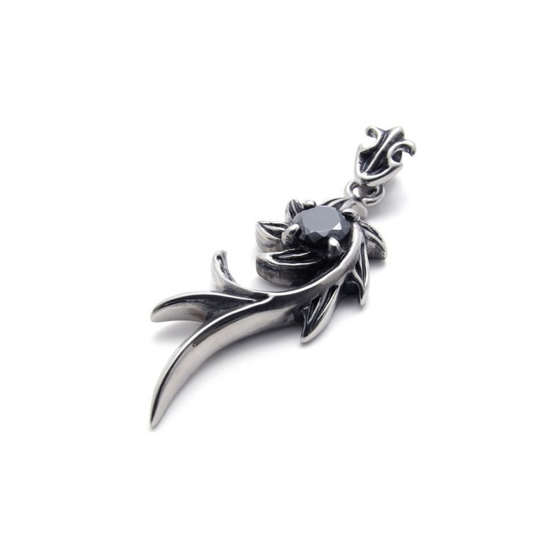 Black Diamond Mermaid Titanium Pendant Black Diamond Mermaid Titanium Pendant