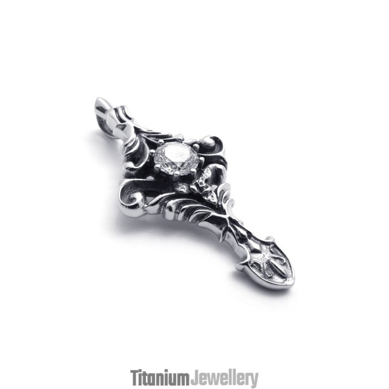 Diamond Titanium Pendant Diamond Titanium Pendant