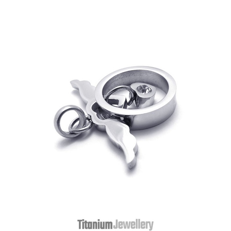 Angel WoMen's Titanium Pendant