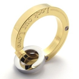 Gold Lovers Men's Titanium Pendant
